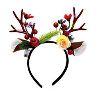 Genérico Headband with Antlers - Head Accessory That Will Be | Headbands with Animal Ears - For Performance Role Play Photo Prop Meetings Ceremonies Party Wedding Birthday