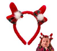 Generico Headband with Deer Antlers, Realistic Costume Headpiece, Cosplay Headpiece, Adult Deer Antlers - for Women Girls Children Parties Holiday Cosplay Winter Events and Photoshoot