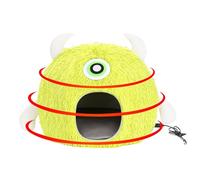 Generico Heated Cat Bed - Cat Heating Bead with Adjustable Temperature and Timer | Comfortable for USB Plug-in Pets, Small Pet Bed Up to 7.5kg