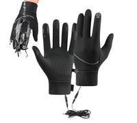 Generico Heated Gloves - Rechargeable Gloves | Heated Under the Glove | Windproof Thermal Gloves for Touchscreen Driving From Hunting to the Grill for Outdoor Snow in Cold