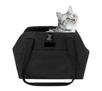 Generico Heated Pet Carrier - 300DPU Cationic 210 Quilted Cotton Oxford Pearl Cotton | Heated Pet Carrier | Warm Cat Backpack | USB Rechargeable Adjustable Washable Pets Carriers For Small Dogs