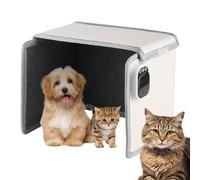 Genérico Heating Cat Cave - Indoor Heated Cat House | Foldable Warm Adjustable Comfortable Pet Nest, For Home Dorm Office Apartment Bedroom Living Room