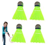 Generico Heavy Duty Shuttlecocks with | Glow Badminton Equipment for Indoor Outdoor Courts, Courtyards, Family Play Evenings