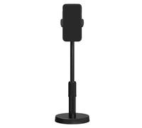 Generico Height Adjustable Phone Holder with 360° Rotation, Liftable Tabletop Smartphone Stand, Adjustable Angle Desk Phone Holder for, Tablets, Video Calls, Streaming, and Hands-Free Use