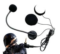 Generico Helmet Speakers | Headphones for Motorcycle Helmets - HD Audio Intercom Modular Headset for Road Racing Adventure Tourism