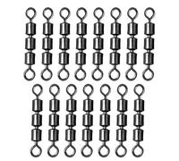 Genérico High Speed Walk 3 Rollers On Rollers - The Tempting Leader Swivel Connector Attractor Catfish Rig Girelles A Chain Accessories for Copper | Swivels de alt