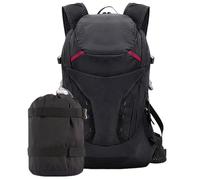 Genérico Hiking Backpack for Men, 28 Litres Lightweight Folding Backpack - Daytime Waterproof for Camping - for Hiking Beach Camping Birthday Gift for Men, Black/White, Consulte la descripción, See