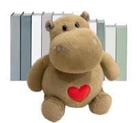 Generico Hippo Simulation Plush Toy - 13.78 Inch Tall Plush Toy | Ant Sofa Decorative Soft Toy for Animal Toys | Girlfriend Mom Anniversaries San Va