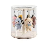 Generico Hobby Display Cabinets - Portable Rotating Protective Showcase Figures, Lightweight, Plush Statues, Room, Children's Living Room Store Medals | Multipurpose Outdoor Indoor Utility