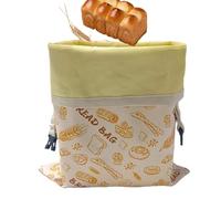 Generico Homemade Bread Beads Wax Bread Bag - Clean Maintenance Food Storage Bag 30cm Wide x 39cm High - Sandwich Storage Container