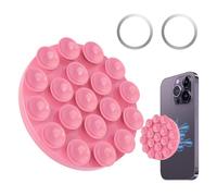 Generico Hook A for Phone - Silicone Adhesive Smartphone Holder | with Phone Mount, for Glass Toiletry Mirrors, Refrigerators, Ceramic Tiles Guide Kitchen Bathroom