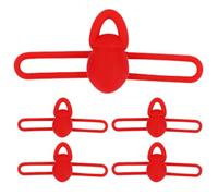 Generico Hook Holder - 2.2 Hook Holder | Rod Holder in - Set of Five Hook Holders from Elasticity to Secure Hooks Safely for Fly in Salt and Water and for the Fly