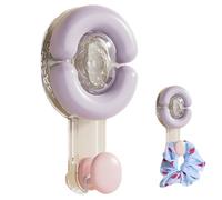 Genérico Hooks for Shower - Practical without Drilling - Hooks for Shower, Use in Home Kitchen Hotel Restaurant Residence Apartment Interior