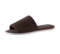 Generico Hotel Slippers Women Guest Disposable Towelling Spa Slipper for Women White Waffle Mens Slipper Washable Open Toe Ladies Mule Slippers Premium Soft Lightweight Spa & Guest Travel Home Salon