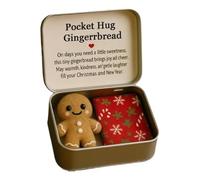 Generico Hug Doll, Mini Emotional Remembrance, Christmas Doll in a Tin Box | Christmas Hug Caring, Good, Holiday, Colleagues, St, Birthday, Women, Men, Amant