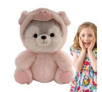 Generico Husky Animal, Cute Creative Pet Transformed Koala Pig Fox Dinosaur Plush, Cuddly Stuffed Husky Dog Plush, Stuffed Dog Plush Toy for Sofa Bedroom Car Decor