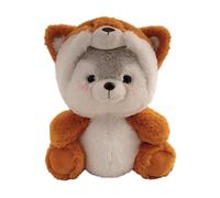 Generico Husky Stuffed, Soft Husky Transformable Plush Doll for Sleeping Soothing Dolls Soft Plush Animal for Dogs