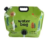 Genérico Hydration Bag, Large Capacity Camping Water Container, Food-Grade Wear-Resistant Bladder, Leakproof Lightweight Gear for Walking, Hiking, Running, Camping, 16.14x12.2 inches