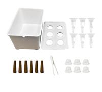 Genérico Hydroponic Growing Kit | Beginner Growing Equipment - Home Hydroponic Seedlings | for Balcony, Garden, Hotel, Apartment, Vegetables, Fruits, Flowers