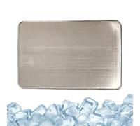 Generico Ice Packs Steel Fridge Packages | Reusable Cooling for Food - Instant Cooling Packages | for Women Men Fishermen Travelers Home School Beach Camping