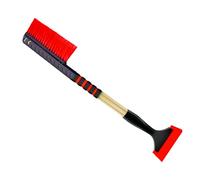 Genérico Ice Scraper with Snow Brush - Extendable 60-78 cm | Ergonomic Foam Handle, Durable Tool for Car, SUV, Truck, Frost Remover