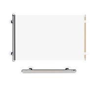 Generico Indoor Cat Gate - Retractable Safety Barrier, Cat Gates for Doors - for Kitchen, Bedroom, Hallway, Garage Living Room, Apartment, Animals