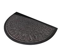 Genérico Indoor Rug - 40 x 60 cm Non-Slip Doormat | Semi-Circular Rug Quick Drying, Washable and Water Absorbent | for Mud Dirt Dog Paws Footprints and Porch