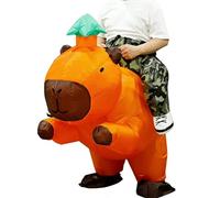 Genérico Inflatable Carpincho Riding: Whimsical Animal Rider, Full Body Puffed Pet Style, Appearance Equipment, Comic Catching Attention