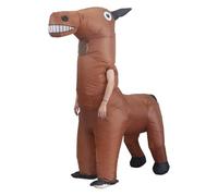 Generico Inflatable Horse Costume - Polyester, Inflatable Horse Costume 150-190 cm, PVC Structure | Fun Cavałlo Costume for Themed Parties for Men, Women, Adults