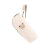 Generico Insulated Bottle Bag - Insulated Bag with Aluminum Lining, Keeps Milk Hot or Cold for Hours, Ideal for Strollers, Travel and Everyday Use, Bear Design, Khaki, Please refer to the