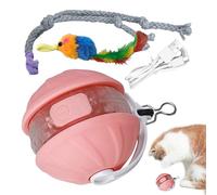 Generico Interactive Ball for Cats, Automatic Enrichment Games for Pets | Furniture with Intelligent Avoidance Obstacles, for Mental Stimulation Home Travel Post-Meal and