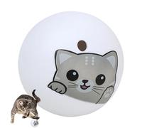 Genérico Interactive Balls for Cats, Toy Ball for Cats - Classic Ball Toys for,Fun Classic Toys for Cats, Interactive for , Shaft Toys