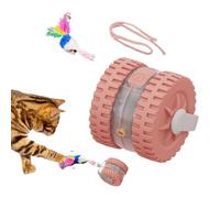Genérico Interactive Cat Ball - Intelligent Pussy Mobile Ball | Feline Toy Ready Against Boredom, Physical Exercise, Training, Sensory Stimulation, 5.5 x 7 cm