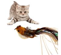 Generico Interactive Cat Toy Attachment - Teaser Wand Head, Multifunctional Replacement Part | Fun and Addictive Play Accessory at Home Outdoor Park