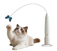 Generico Interactive Cat Toy | Automatic Interactive Rechargeable - Intelligent Feline Enrichment Games - for Home and Indoor Apartment Small and Large Puppies