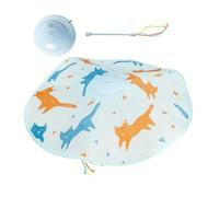 Genérico Interactive Cat Toy - Moving Pen, Smart Sensor, Multiple Modes | Automatic Activity for Indoor Cats, Exercise & Home Entertainment