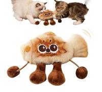 Genérico Interactive Cat Toy - Playing Fried Food, Rechargeable Toy - for Pet Owners Trainers Floor Home Office Shelters Bedroom Living Room