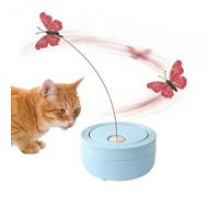 Generico Interactive Cat Toy: Rechargeable Device, Intelligent Moving Pet Wand | Rotating Insect Attack Stimulating Hunting Behavior NA