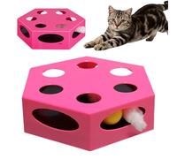 Genérico Interactive Cat Toys - Intelligent Automatic Pet Teaser, Mobile Cat Toy - for Indoor Exercise, Combat Boredom, Stimulation and Play