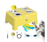 Genérico Interactive Cat Toys | Mind Play with Smart Squeak | Exercise Toys Cats | for Mental Enrichment Foraging Behavior Puppy Large and Medium Breeds