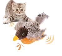 Genérico Interactive Catbird Toy: A USB Rechargeable Teaser, Flutter Wings Play, Touch Activated Pet Toy, Sturdy Cat Entertainment & | Practical Play Option