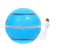 Generico Interactive Dog Ball - Vibrating Pet Toys with USB Charging - Automatic Rolling Ball for Dogs | For Small and Large Breeds, Aggressive Chewers
