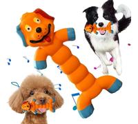 Genérico Interactive Dog Chew Squeaker Latex Wear-resistant Rubber Puppy