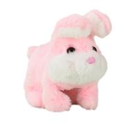 Generico Interactive Pets for Childhood, Educational Rabbit Walking with Sound - Interactive Rabbit Plush Toy for Children Easter Christmas Birthday Gift