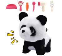 Generico Interactive Pets for Children | Educational Plush Toy that Walks and Emits Sounds, Panda Soft to Cuddle - Christmas Birthday Gift for Children 3+