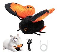 Generico Interactive Toy for Cats, Portable Butterfly Design - Interactive Toy Indoor Cat Teaser - Kittens Entertainment Home Living Room Apartment