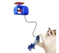 Generico Interactive Toys for Cats - Hanging Rechargeable Silent, Toys for Exercise on the Door - For Kittens Indoor Home Door, Apartment Exercise Stimulation
