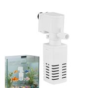 Generico Internal Aquarium Filter | 6W Adjustable Dumbledore Mini Pump, Filter for Aquarium Fish, for Beginners Turtles Shrimp Rest Home Betta Water