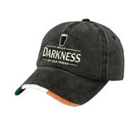 Genérico Irish Cap - St Patrick Adjustable Breathable - Hello Darkness My Old Friends Hat, Unisex Events Festival Travel Outdoor Sports and Commuting