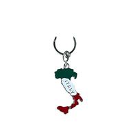 Generico Italy Tricolor Keychain - Italy Gadget - Peninsula